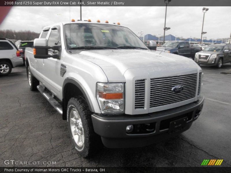 Silver Metallic / Ebony 2008 Ford F250 Super Duty FX4 Crew Cab 4x4