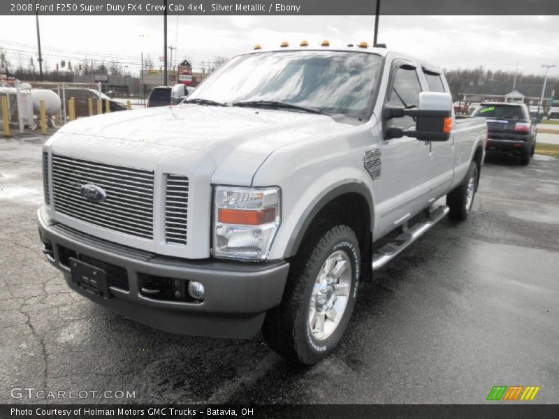 Silver Metallic / Ebony 2008 Ford F250 Super Duty FX4 Crew Cab 4x4