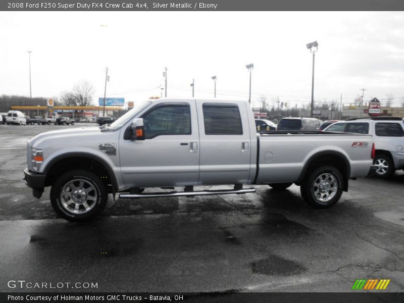 Silver Metallic / Ebony 2008 Ford F250 Super Duty FX4 Crew Cab 4x4