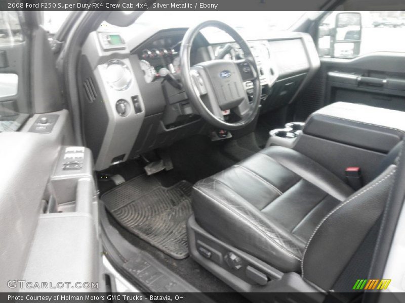 Silver Metallic / Ebony 2008 Ford F250 Super Duty FX4 Crew Cab 4x4