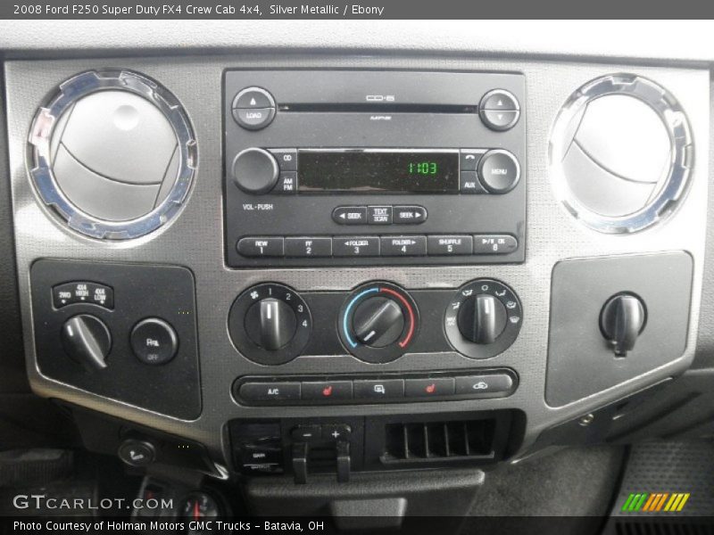 Silver Metallic / Ebony 2008 Ford F250 Super Duty FX4 Crew Cab 4x4