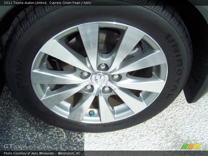 Cypress Green Pearl / Ivory 2011 Toyota Avalon Limited