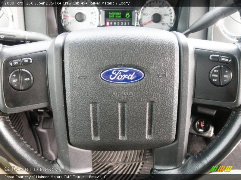 Silver Metallic / Ebony 2008 Ford F250 Super Duty FX4 Crew Cab 4x4