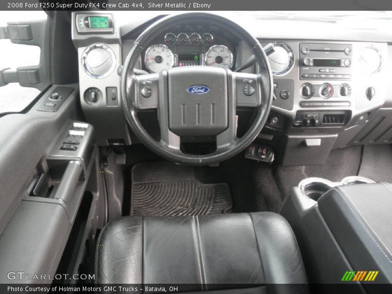 Silver Metallic / Ebony 2008 Ford F250 Super Duty FX4 Crew Cab 4x4