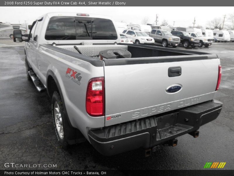 Silver Metallic / Ebony 2008 Ford F250 Super Duty FX4 Crew Cab 4x4