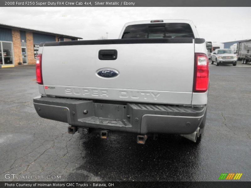 Silver Metallic / Ebony 2008 Ford F250 Super Duty FX4 Crew Cab 4x4