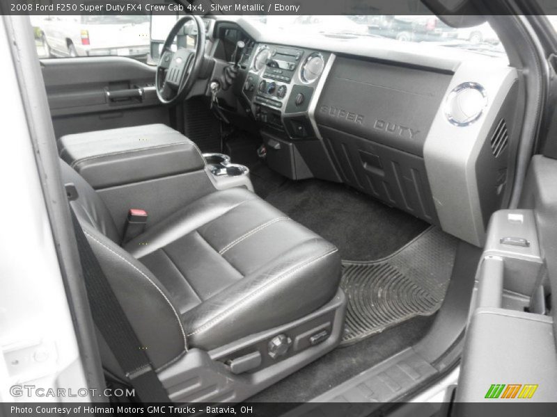 Silver Metallic / Ebony 2008 Ford F250 Super Duty FX4 Crew Cab 4x4