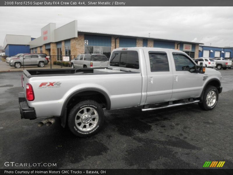 Silver Metallic / Ebony 2008 Ford F250 Super Duty FX4 Crew Cab 4x4