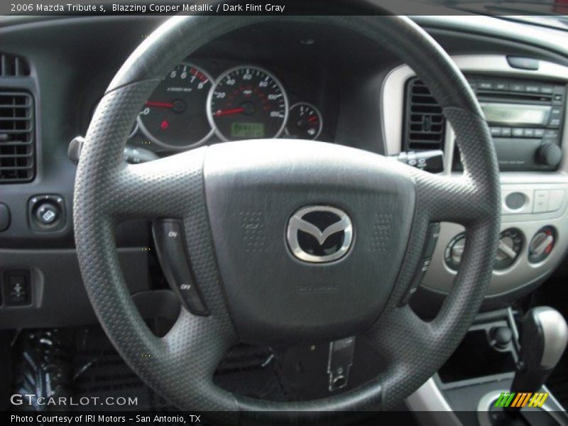 Blazzing Copper Metallic / Dark Flint Gray 2006 Mazda Tribute s