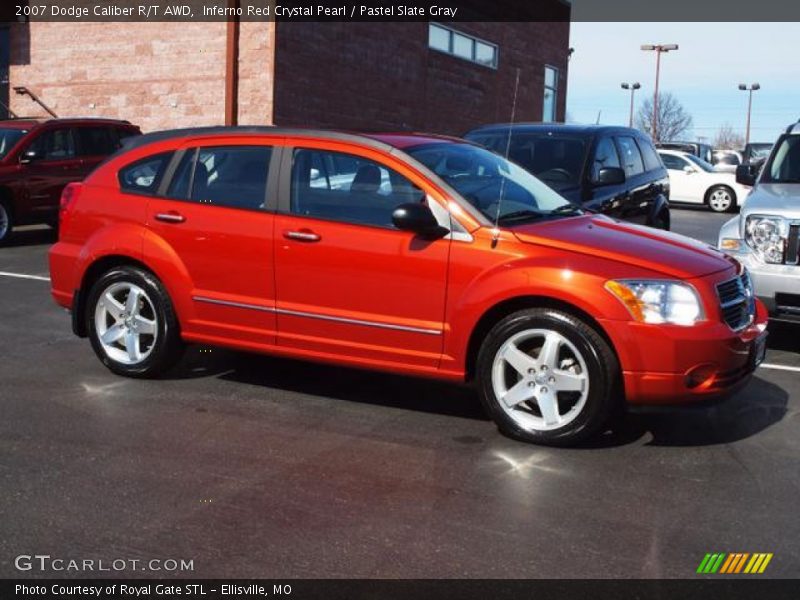  2007 Caliber R/T AWD Inferno Red Crystal Pearl