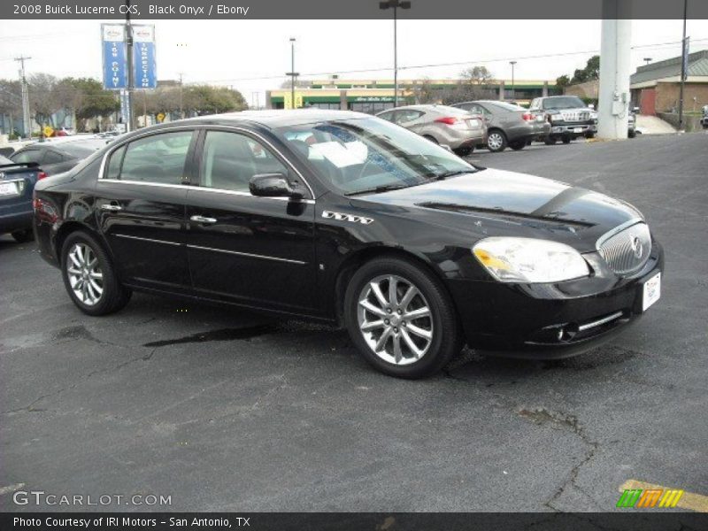 Black Onyx / Ebony 2008 Buick Lucerne CXS