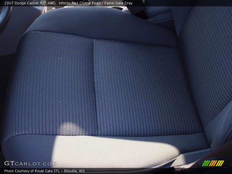 Inferno Red Crystal Pearl / Pastel Slate Gray 2007 Dodge Caliber R/T AWD
