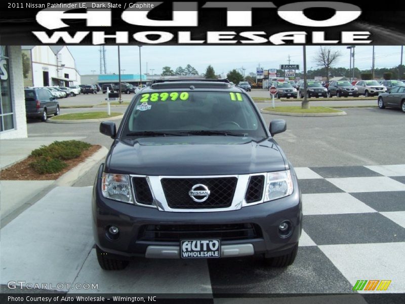 Dark Slate / Graphite 2011 Nissan Pathfinder LE