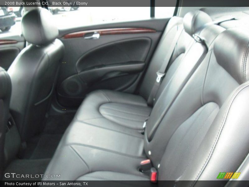 Black Onyx / Ebony 2008 Buick Lucerne CXS