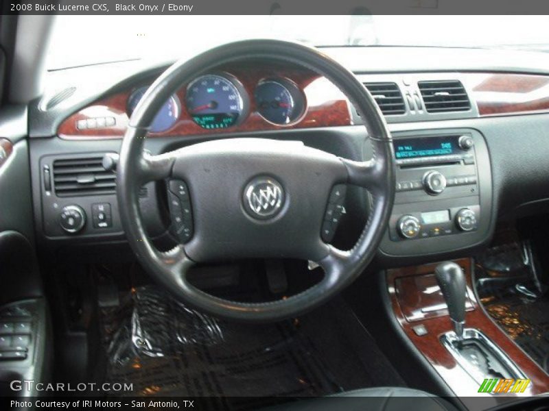 Black Onyx / Ebony 2008 Buick Lucerne CXS