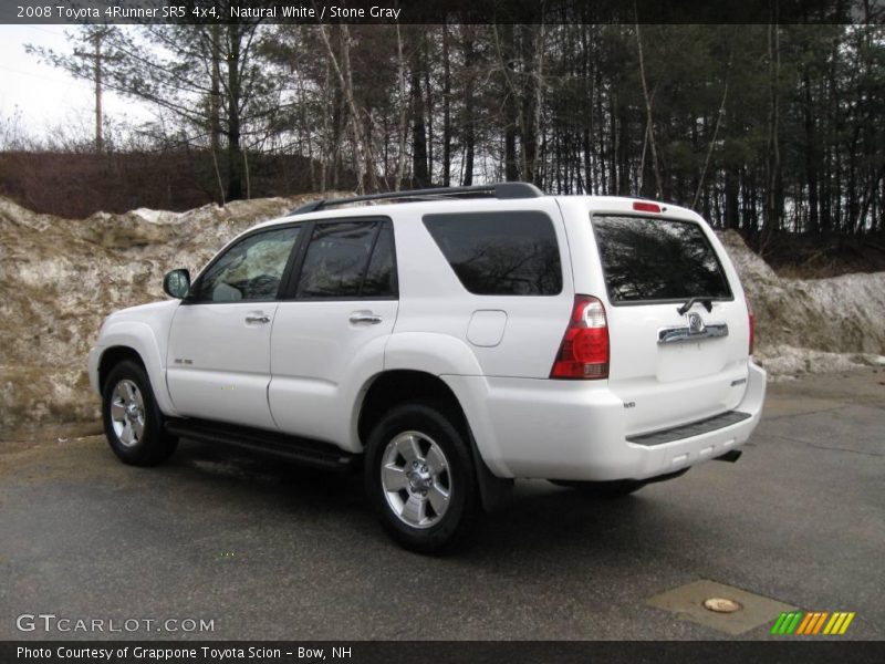Natural White / Stone Gray 2008 Toyota 4Runner SR5 4x4