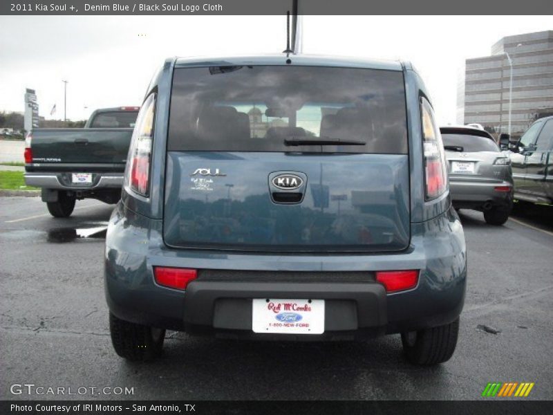 Denim Blue / Black Soul Logo Cloth 2011 Kia Soul +