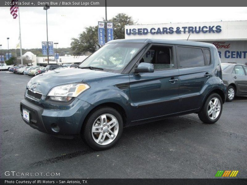 Denim Blue / Black Soul Logo Cloth 2011 Kia Soul +