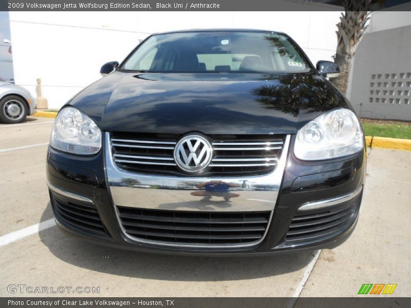 Black Uni / Anthracite 2009 Volkswagen Jetta Wolfsburg Edition Sedan