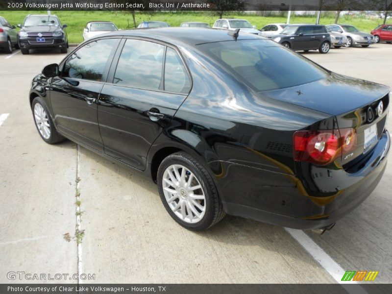 Black Uni / Anthracite 2009 Volkswagen Jetta Wolfsburg Edition Sedan