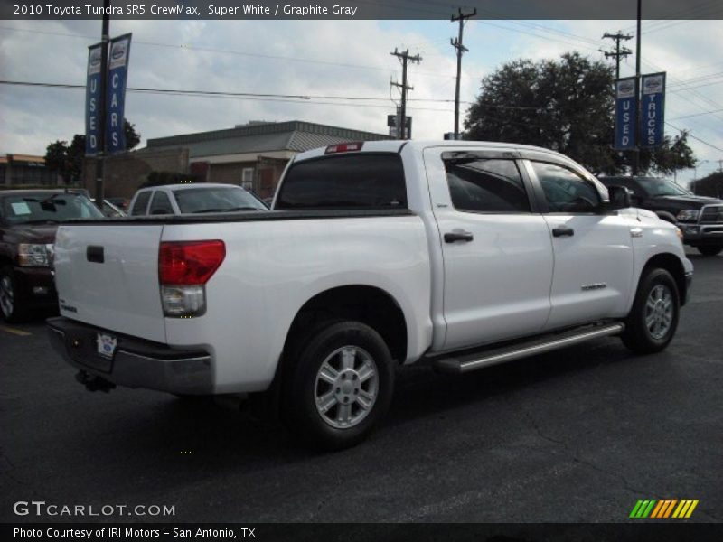 Super White / Graphite Gray 2010 Toyota Tundra SR5 CrewMax