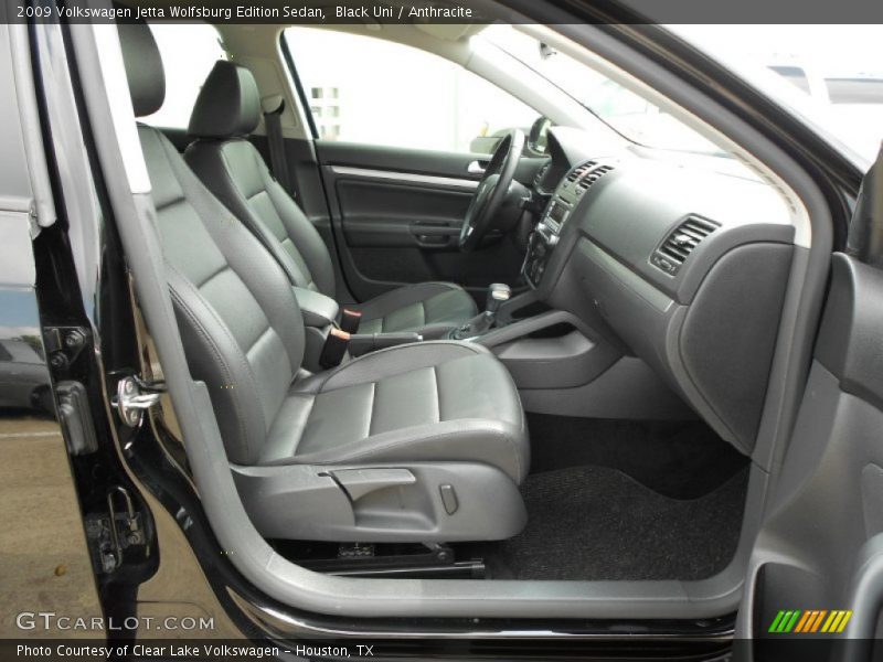 Black Uni / Anthracite 2009 Volkswagen Jetta Wolfsburg Edition Sedan