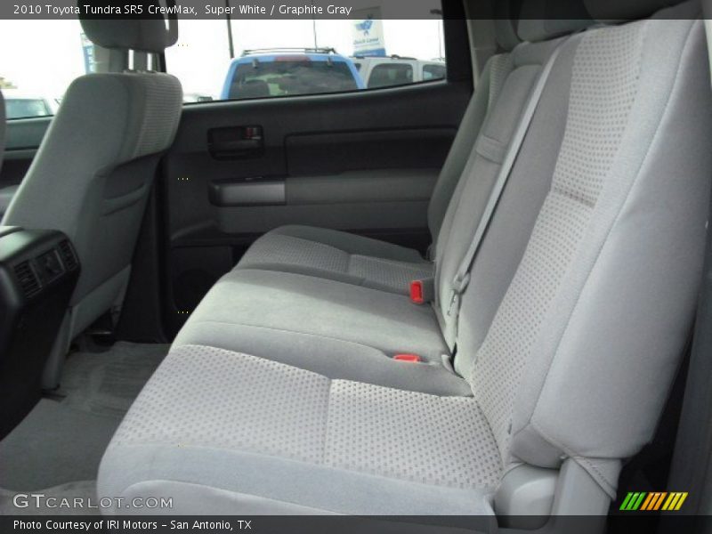 Super White / Graphite Gray 2010 Toyota Tundra SR5 CrewMax