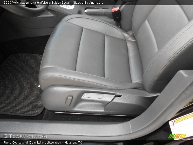 Black Uni / Anthracite 2009 Volkswagen Jetta Wolfsburg Edition Sedan