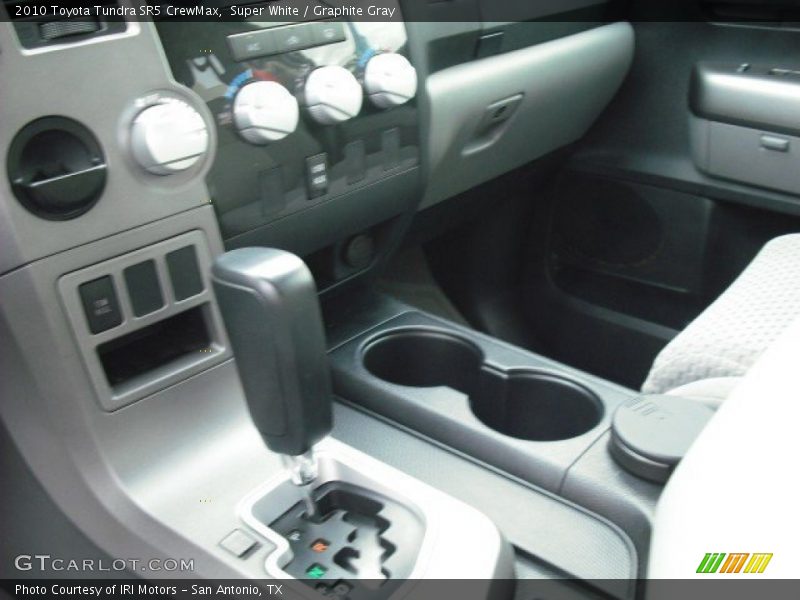 Super White / Graphite Gray 2010 Toyota Tundra SR5 CrewMax