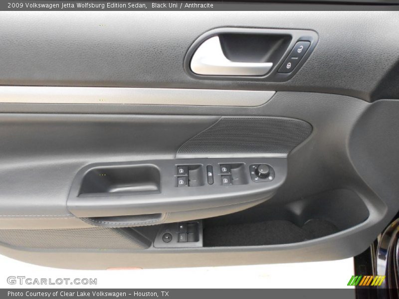 Black Uni / Anthracite 2009 Volkswagen Jetta Wolfsburg Edition Sedan