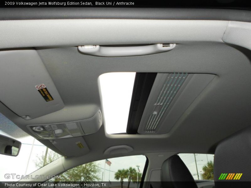 Black Uni / Anthracite 2009 Volkswagen Jetta Wolfsburg Edition Sedan
