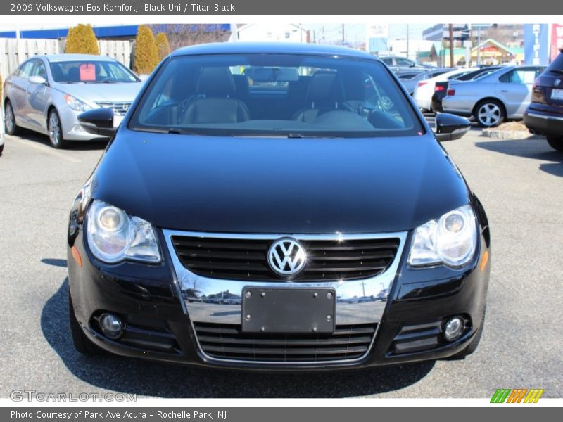 Black Uni / Titan Black 2009 Volkswagen Eos Komfort