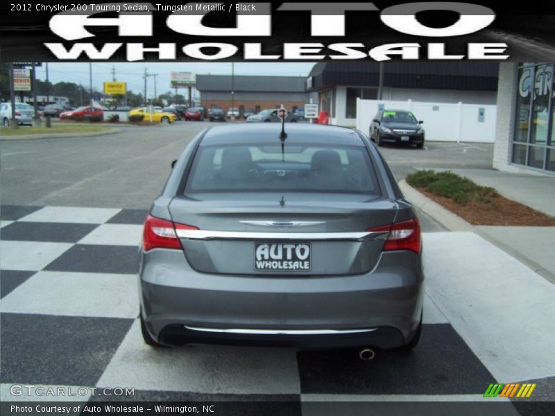 Tungsten Metallic / Black 2012 Chrysler 200 Touring Sedan