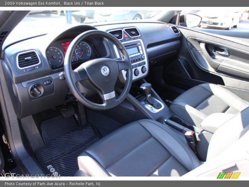 Black Uni / Titan Black 2009 Volkswagen Eos Komfort