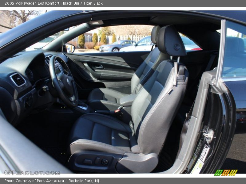 Black Uni / Titan Black 2009 Volkswagen Eos Komfort