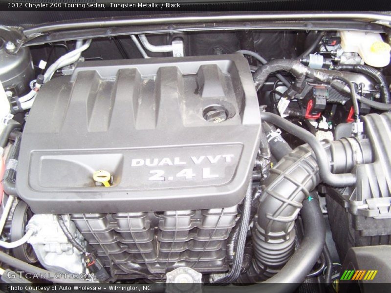Tungsten Metallic / Black 2012 Chrysler 200 Touring Sedan
