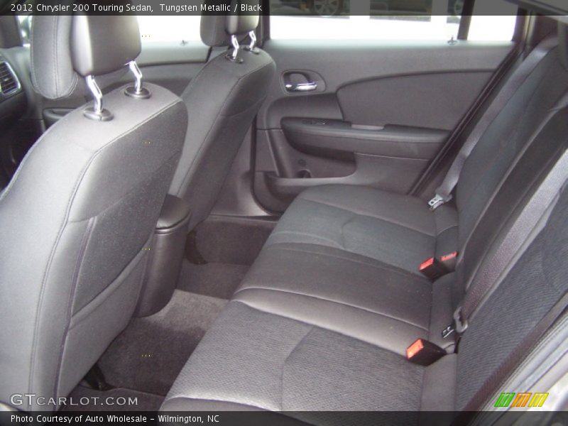 Tungsten Metallic / Black 2012 Chrysler 200 Touring Sedan