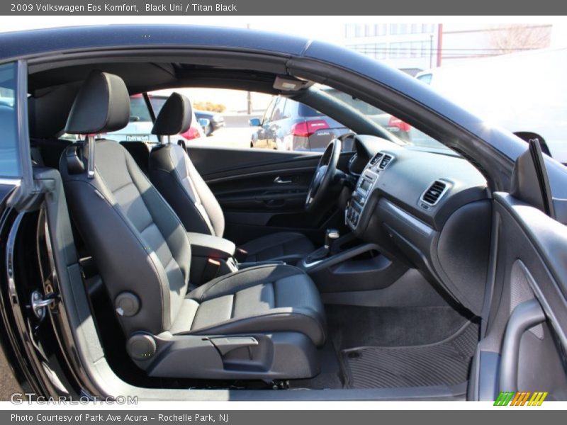 Black Uni / Titan Black 2009 Volkswagen Eos Komfort