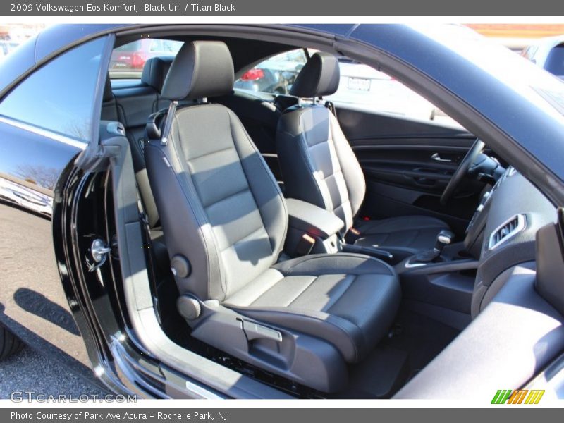 Black Uni / Titan Black 2009 Volkswagen Eos Komfort