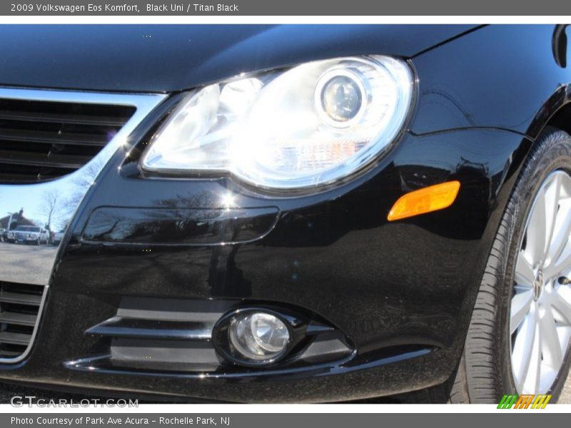 Black Uni / Titan Black 2009 Volkswagen Eos Komfort