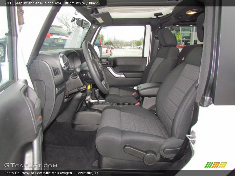  2011 Wrangler Rubicon 4x4 Black Interior