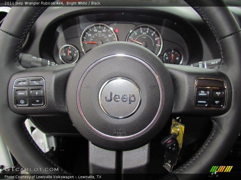  2011 Wrangler Rubicon 4x4 Steering Wheel