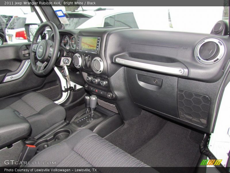 Dashboard of 2011 Wrangler Rubicon 4x4