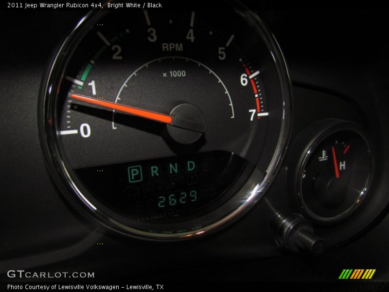 Bright White / Black 2011 Jeep Wrangler Rubicon 4x4