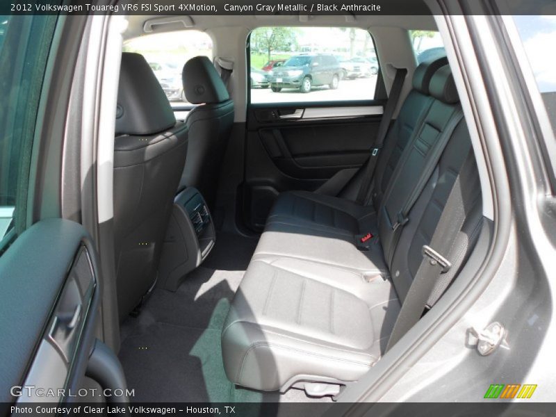Canyon Gray Metallic / Black Anthracite 2012 Volkswagen Touareg VR6 FSI Sport 4XMotion
