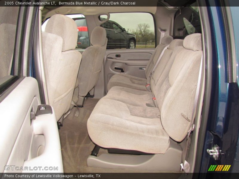 Bermuda Blue Metallic / Gray/Dark Charcoal 2005 Chevrolet Avalanche LT