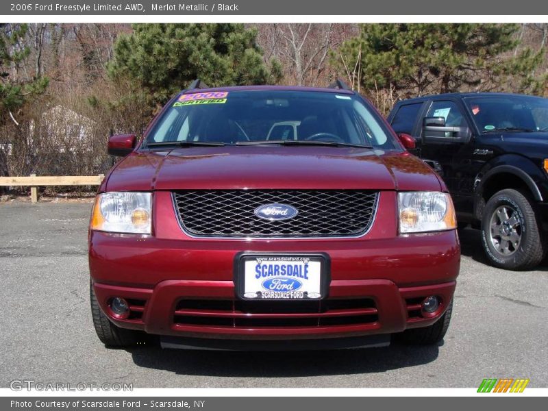 Merlot Metallic / Black 2006 Ford Freestyle Limited AWD