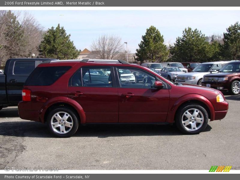 Merlot Metallic / Black 2006 Ford Freestyle Limited AWD