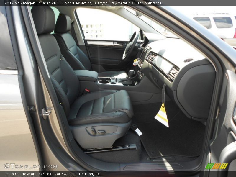 Canyon Gray Metallic / Black Anthracite 2012 Volkswagen Touareg VR6 FSI Sport 4XMotion