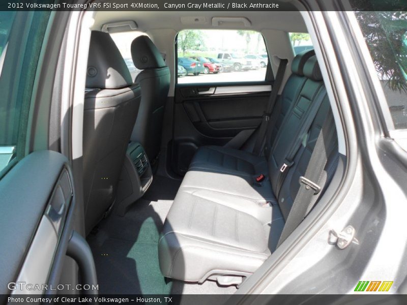 Canyon Gray Metallic / Black Anthracite 2012 Volkswagen Touareg VR6 FSI Sport 4XMotion